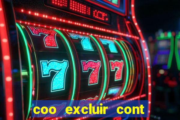 coo excluir cont f12 bet